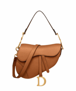 Saddle mit Trageriemen Braun 25.5 cm