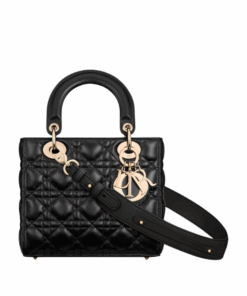 Zwart lamsleer met Cannage-motief 20cm