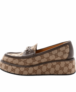 Monogram Wedge Beige 5 cm