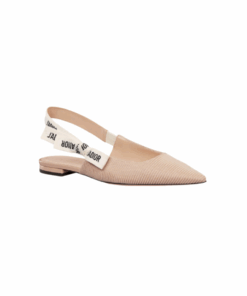 Slingback Flat Beige