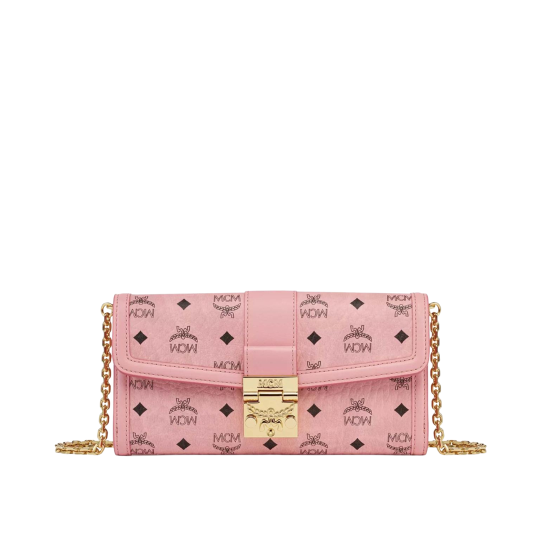 MCM Tracy Geldb?rse Rosa 19 cm