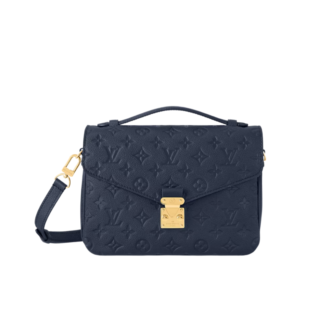 Pochette Metis Marineblau 25 cm