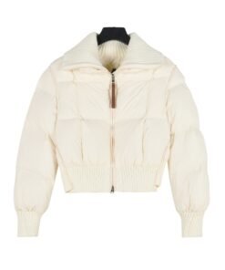 Down Jacket Weiß