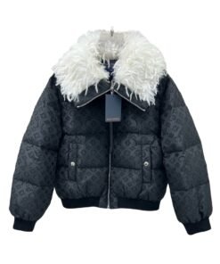 Collar Puffer Schwarz