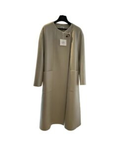 Long Coat Minimal Creme