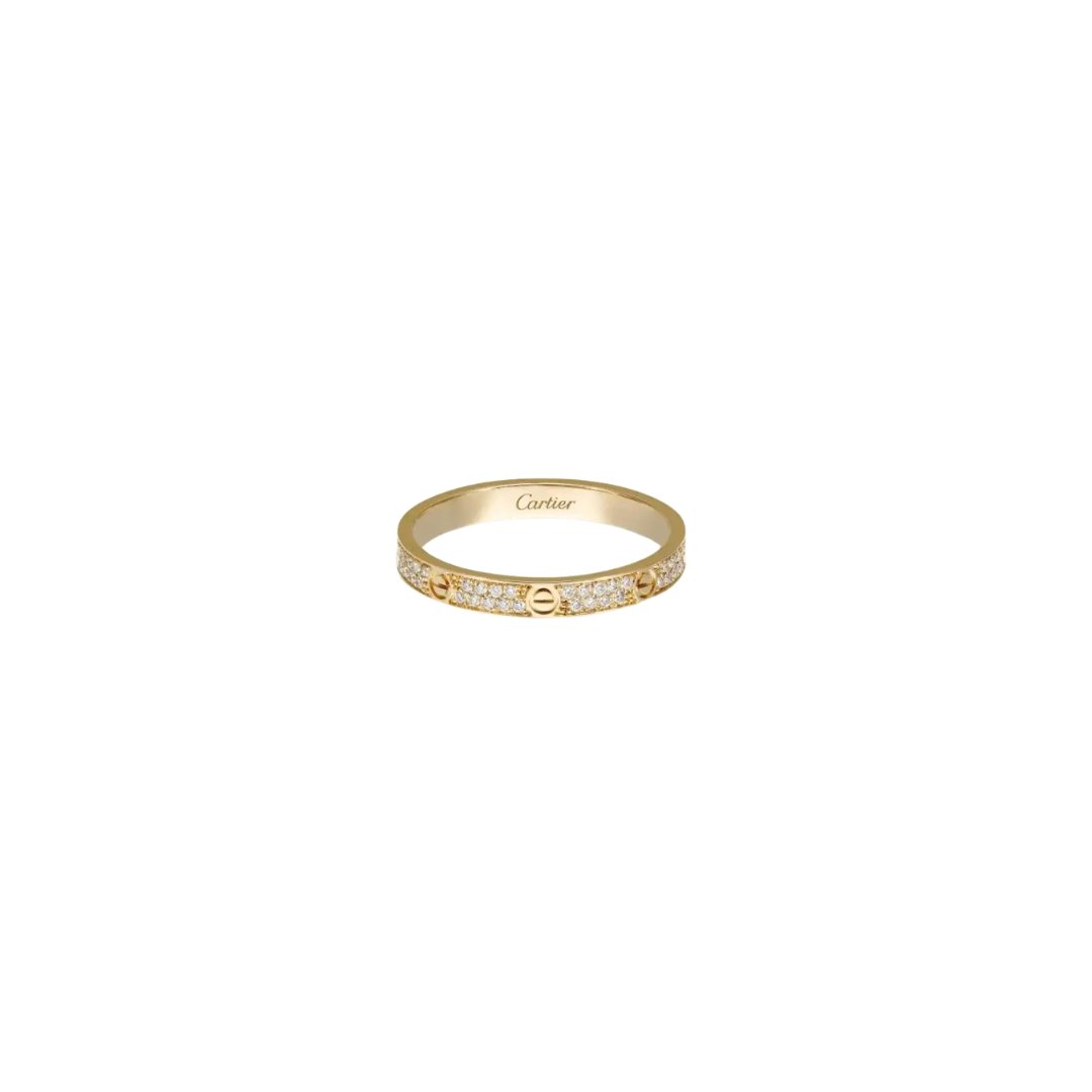 Love Ring, Small Model White Gold