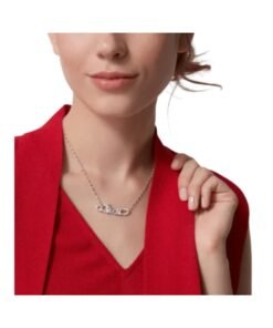 Alternative view of Panther Necklace in White Gold