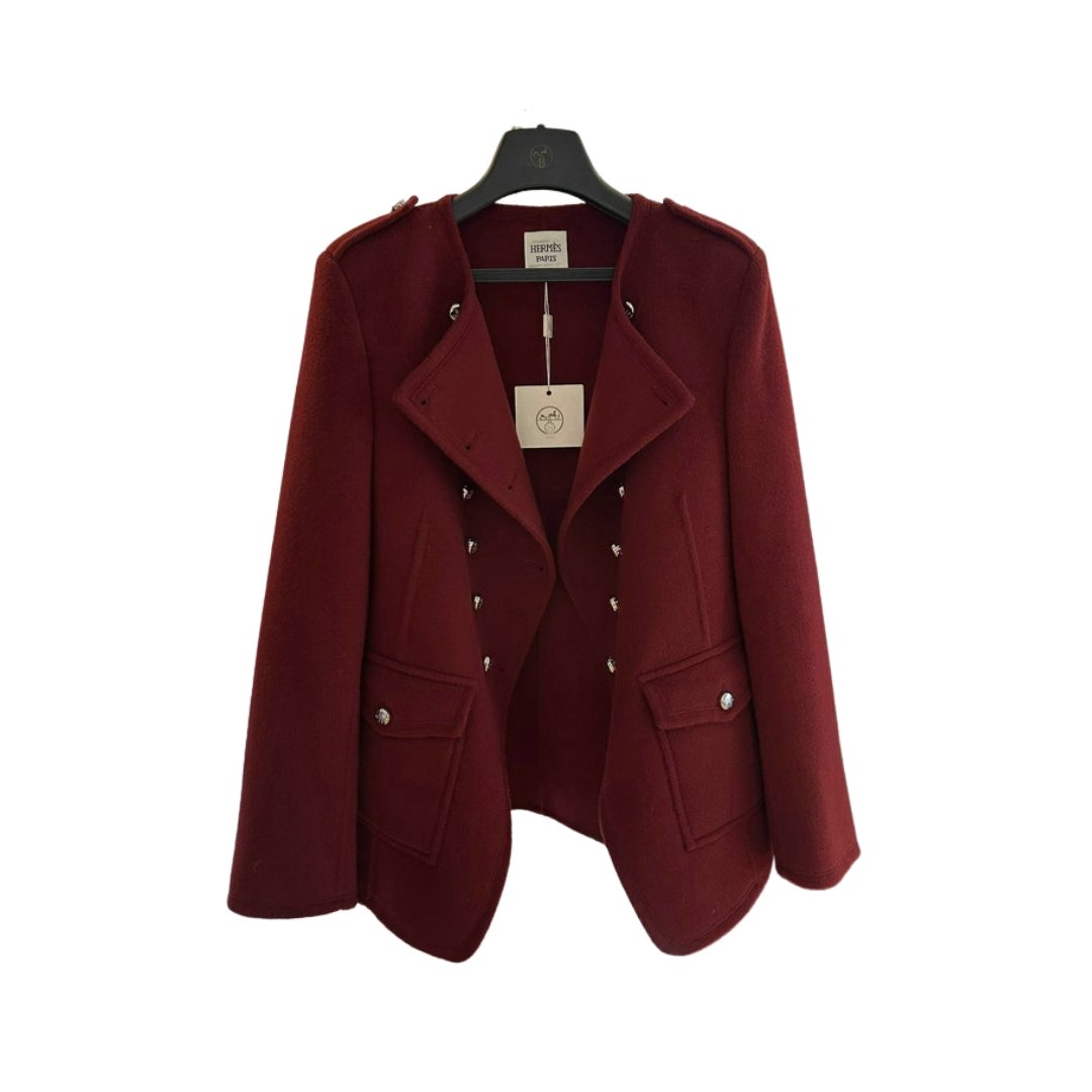 Trenchcoat Klassisch Bordeaux